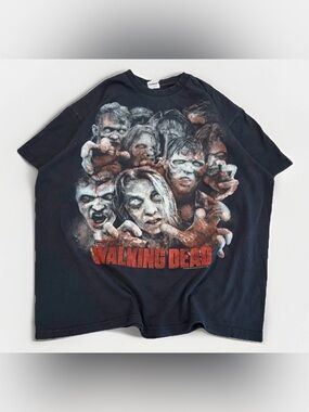 The Walking Dead T-shirt Size XL Delta Tag AMC Zombie TV Show Tee Horror Merch